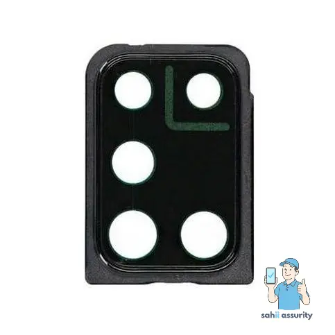 Camera Lens Glass with Frame for Samsung Galaxy A21s Blue thumbnail